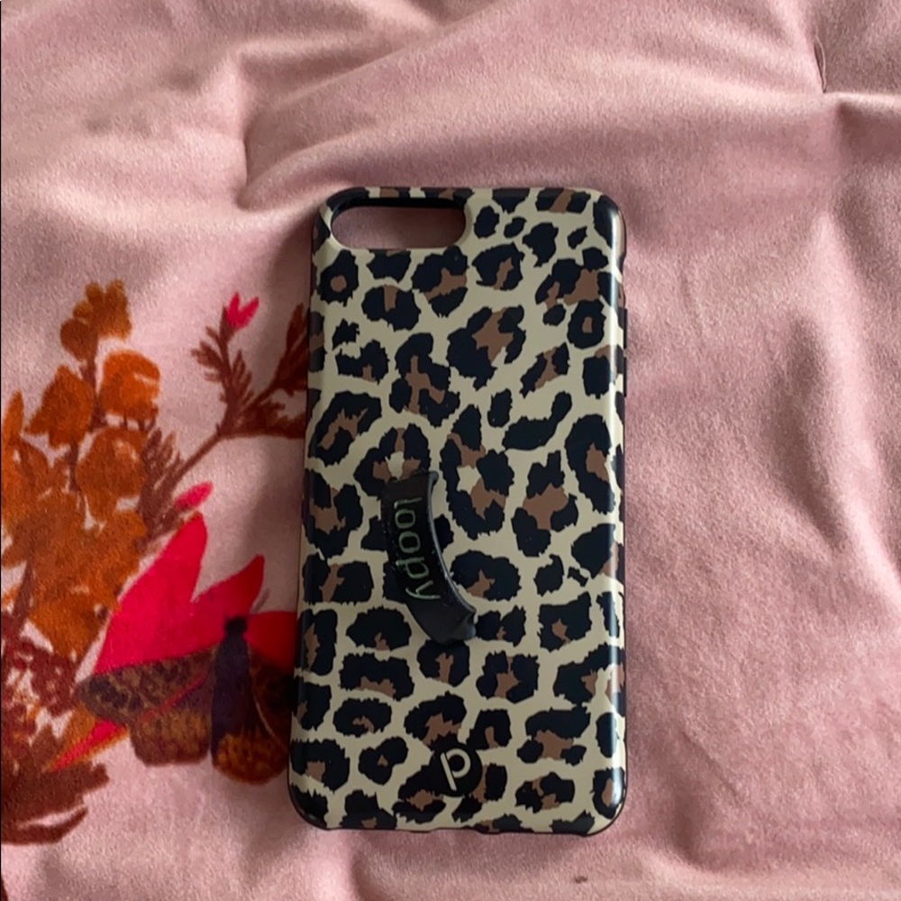 Leopard Loppy brand iPhone 8+ case